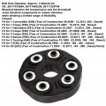 Driveshaft Propshaft Flex Joint Vollsun Drive Shaft Disc 110mm 26111229754 Fit Compatible With E46 E90 E60 E65