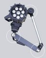 Led Long Arm Waterproof Work Light Cnc Machine Tools Lighting Fold Spotlights Ip65 Fcc