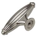 Gliderite Hardware 4047-sn-25 2 625 Inch Diameter Satin Nickel Fluted Cabinet Knob 25 Pack 