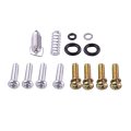 Cicitree 2sets Carburetor Repair Rebuild Kit Plunger Diaphragm Fit For Kawasaki Klr250 Klr 250 1987-2002