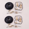 Cicitree 2sets Carburetor Repair Rebuild Kit Plunger Diaphragm Fit For Kawasaki Klr250 Klr 250 1987-2002