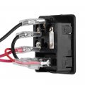 15a 220v 110v Rocker Switch Power Socket Inlet Module U Type Plug Adapter With A Fuse For 3d Printer