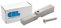 C R Laurence Hab01bn Crl Brushed Nickel Adapter Block For Prima Shell And Rondo Hinges 