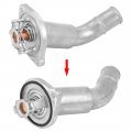 X Autohaux 12572988 12602913 Car Vehicle Thermostat Housing For Chevrolet Trailblazer 2002-2009 Gmc Envoy Buick Rainier