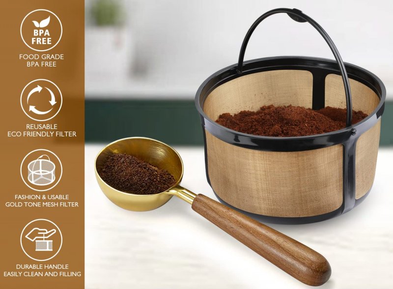 Reusable K Duo Coffee Filter For-duo Essentials Brewers Only Carafe Basket Filters And K-duo Brewers Makers K Accessories 2