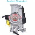 Labwork Carburetor With Intake Boot Replacement For Honda 400 Trx400ex 2x4 1999-2008 Trx400x 2009-2014 Carb 16100-hn1-013