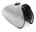 The Classic Thumper Gas Tank Raw Steel Motorcycle Fuel 1 6 Gallon 6l