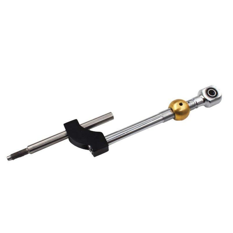 Adjustable Height Extend Short Shifter Replacement For 1988-2000 Honda Civic Black Dual Bend