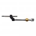 Adjustable Height Extend Short Shifter Replacement For 1988-2000 Honda Civic Black Dual Bend