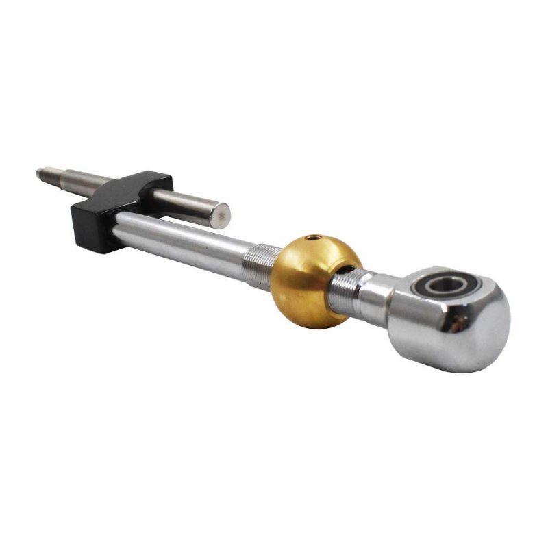 Adjustable Height Extend Short Shifter Replacement For 1988-2000 Honda Civic Black Dual Bend