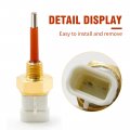 Hoypeyfiy Low Coolant Level Sensor 2 Pin Connector Replacement For Freightliner Models 1999-2015 Detroit Diesel Series 60