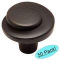 Cosmas 775orb Oil Rubbed Bronze Cabinet Hardware Swirl Knob 1-1 4 Diameter 50 Pack 