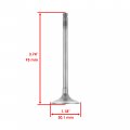 Caltric Exhaust Valve Compatible With Honda Trx420te Trx420tm Rancher 420 2x4 Es 2007 2008