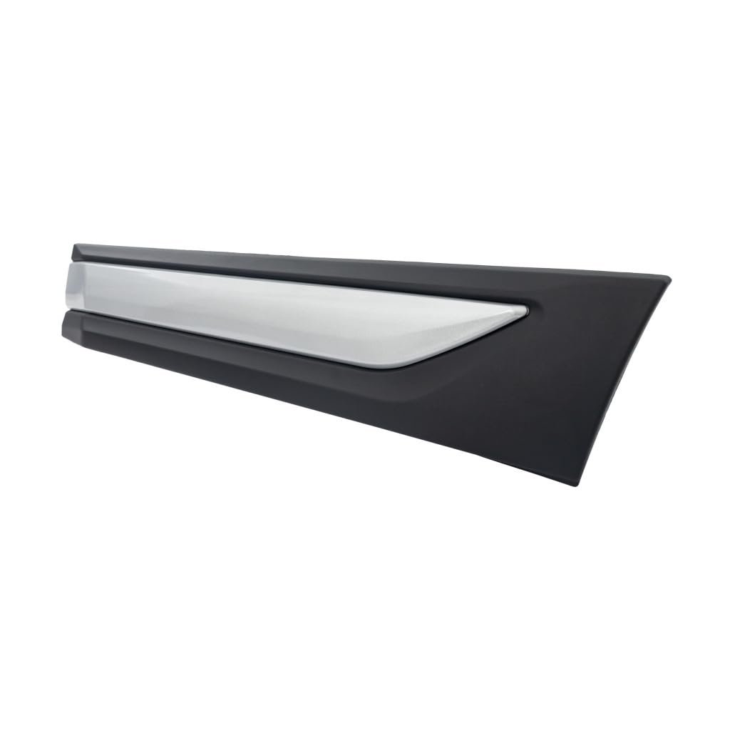 Door Molding And Beltlines Assembly For Mitsubishi Outlander 2016 2020 Rear Driver Side Lower Adhesive Type Black Silver