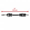 Caltric Rear Left And Right Cv Axle Compatible With Can-am Outlander 570 L Max 2016 Except Xmr