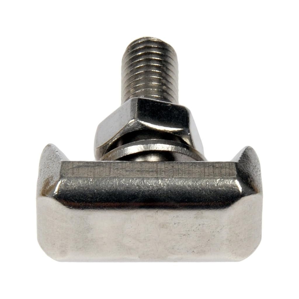 Battery Terminal T-bolt For Volkswagen Golf 2004 Stainless Steel Top Mount Bolt M5 By 0 80 Thread Diameter Corrosion Resistant
