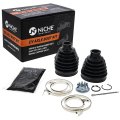Niche Rear Cv Axle Boot Kit For Honda Pioneer 500 700 700-4 Sxs500m2 Sxs700m2 Sxs700m4