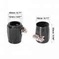 X Autohaux 5pcs An6 Hex Car Hose Finisher Flexible Rubber Pipe Clamp With Screw Band Adapter Fitting For Oil Fuel Water Tube
