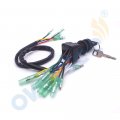 Oversee 703-82510-44-00 703-82510-43-00 Ignition Main Key Switch Set For Yamaha Outboard Motor Control Box Include