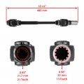 Caltric Rear Drive Shaft Bearing Carrier Housing Compatible With Kawasaki Mule Sx Kaf400 2017 2018-2021