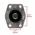 Caltric Rear Drive Shaft Bearing Carrier Housing Compatible With Kawasaki Mule Sx Kaf400 2017 2018-2021