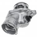 A-premium Engine Coolant Thermostat Housing Assembly With Gasket Compatible Mercedes-benz C230 C250 C280 C300 C350 E280 E350