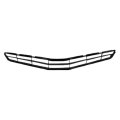 Lower Front Grille For Toyota Camry 2010 2011 Matte Black Part 5311433900 To1200327 Standard Style Plastic Replacement 