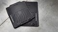 2014 Tacoma All-weather Floor Mats Frontcolor Black 