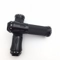 Smt-black Cnc None-slip Gel Rubber Hand Grips Compatible With Bmw S1000rr Aprilia Buell Ducati Panigale Cbr Yamaha Kawasaki