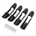 Paddle Holder Universal Abs Plastic Kayak Clip Professional Ship Boat Accessory With Screws Black 