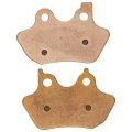 Niche Brake Pad Set For Harley-davidson Street Glide Dyna Road King Softail Front Rear Ceramic 3 Pack