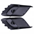 Applianpar Front Right And Left Side Bumper Fog Light Covers For Mazda 3 2014-2016 Textured Black