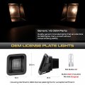 Vipmotoz Oe-style License Plate Light Tag Lamp Housing Assembly Replacement For 2017-2022 Ford F250 F350 F450 Super Duty Pickup