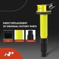 Yellow Set Of 12 Ignition Coil Pack And Iridium Spark Plugs For Ford Escape 2009 Fusion 2006-2012 Lincoln Zephyr 2006 Mercury