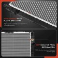 A-premium Engine Coolant Radiator A C Condenser Cooling Kit Compatible With Chevrolet Aveo 2004-2008 Aveo5 2006-2008 Suzuki