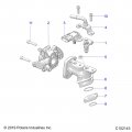 Polaris Atv Rail Fuel Genuine Oem Part Qty 1