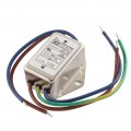 Uxcell A15060800ux0461 10a Cw1b-10a-l Noise Suppressor Power Emi Filter Ac 115v 250v