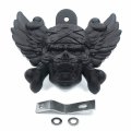 Httmt Mt246-010- Black Skull Zombie With Wing Cross Bone Horn Cover For 1992-2005 2006 2007 2008 2009 2010 2011 2012 2013 