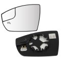 Heated Side Mirror Glass Left And Right Pair For 2013 Ford Escape Replace Cj5z-17k707 