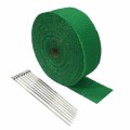 Green Exhaust Header Heat Wrap 2 X 50 Roll 