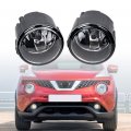 Leemas 2pcs Left Right Front Lower Bumper Fog Light Assembly Driving Lamp H11 Bulb Compatible With Nissan Cube Juke Murano