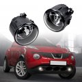 Leemas 2pcs Left Right Front Lower Bumper Fog Light Assembly Driving Lamp H11 Bulb Compatible With Nissan Cube Juke Murano