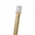 Air Tyre Valve Extension Long Service Life Copper Lightweight 20pcs Anti Rust Wide Compatibility Stem For Truck V3-20-5