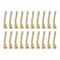 Air Tyre Valve Extension Long Service Life Copper Lightweight 20pcs Anti Rust Wide Compatibility Stem For Truck V3-20-5