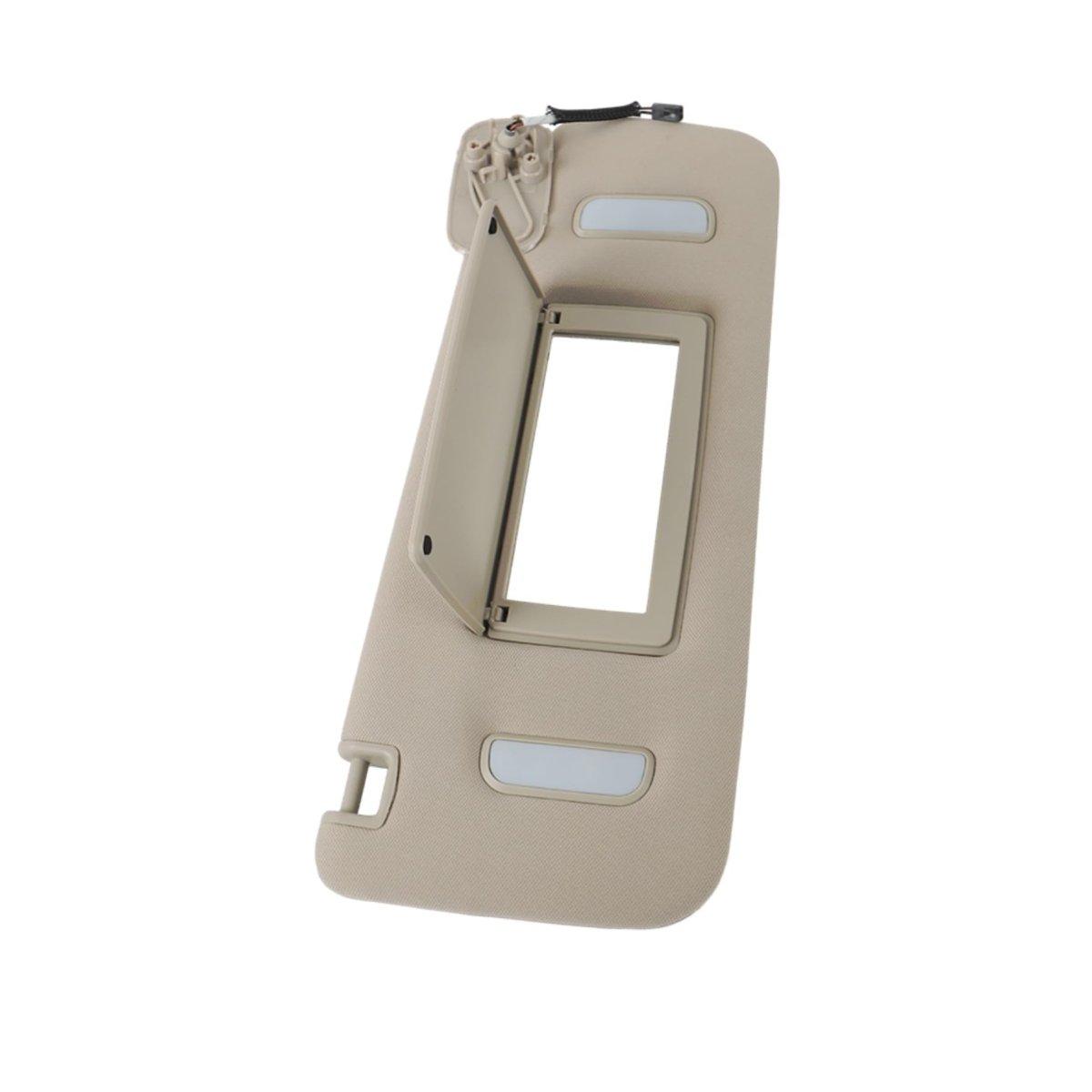 Sun Visor Passenger Right Lighted Mirror Gray Replacement For Silverado Tahoe Yukon 2007-2014 22850310
