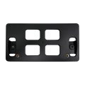 Front License Plate Bracket For Volvo Xc40 2019 2020 2021 2022 Black Plastic Replacement Vo1068101 191275861608 32296010 