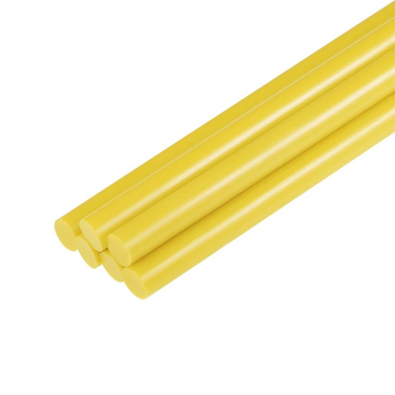 Mini Hot Glue Gun Sticks 8-inch X 0 44-inch For Guns Yellow 6pcs