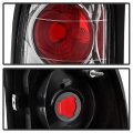 Acanii For 1994-2001 Dodge Ram 1500 2500 3500 Pickup Chrome Rear Tail Lights Brake Lamps Pair Driver Passenger Side