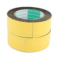 Uxcell 2pcs 40mm X 1mm Single Sided Self Adhesive Shockproof Sponge Foam Tape 5m Length
