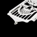 Fengren Skull Motorcycle Steel Chrome Radiator Grill Cover Guard Protector For Honda Shadow Spirit Vt1100 Sabre 1987-2007